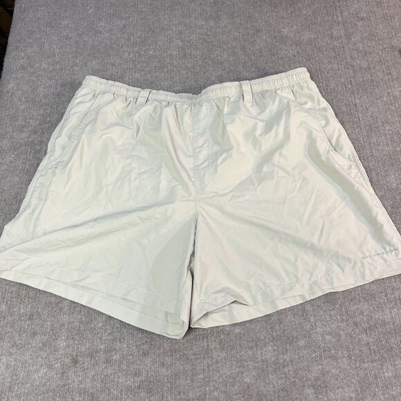 Columbia Shorts Mens 2XL Mesh Lined Chino Lightweight PFG Fishing Omnishade - Picture 1 of 8